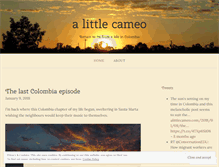 Tablet Screenshot of alittlecameo.com